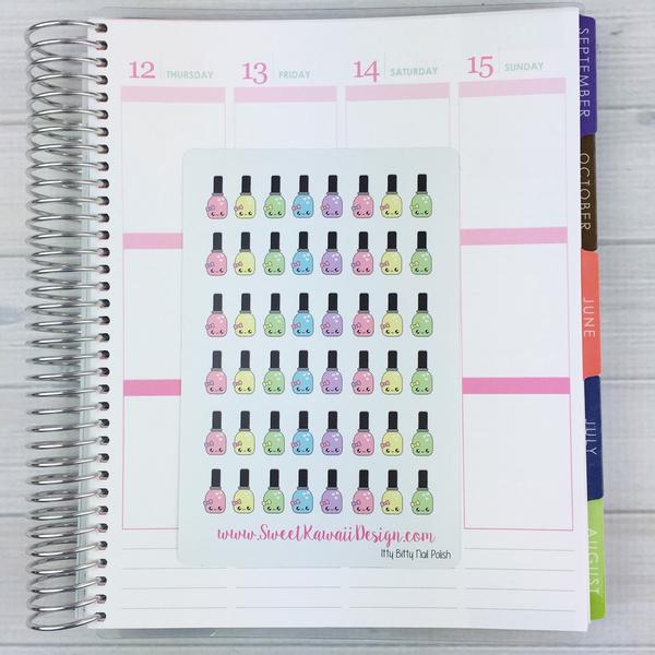 Kawaii Nail Polish Stickers