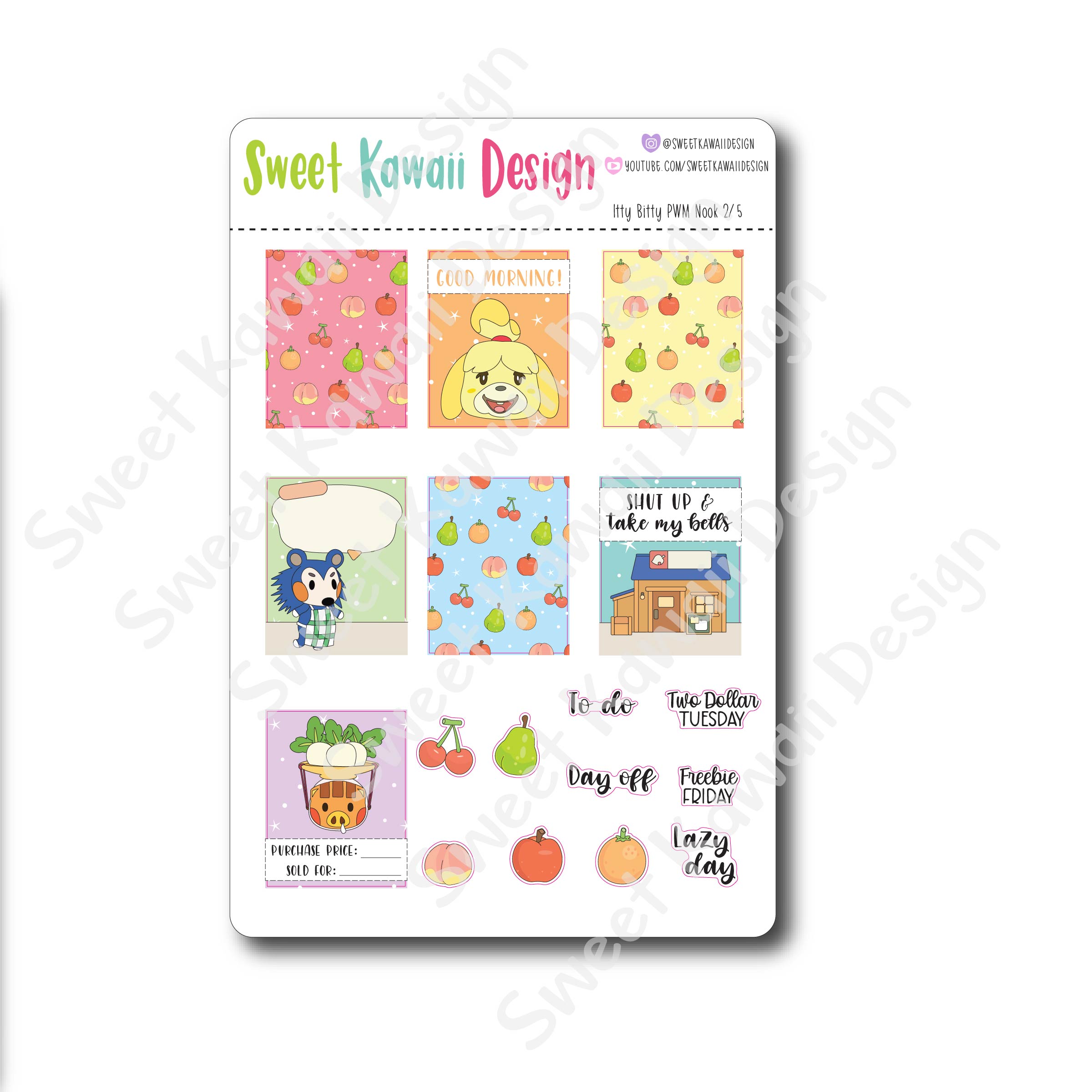 Weekly Kit  - Nook ITTY BITTY