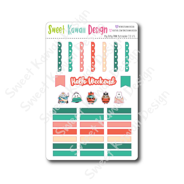 Kawaii Plan With Me - Nutcracker ITTY BITTY