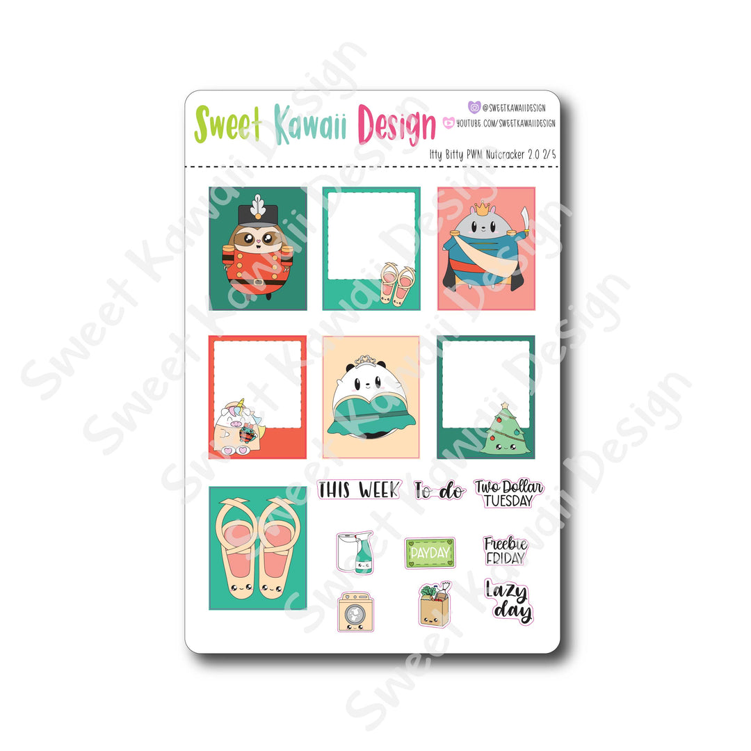 Kawaii Plan With Me - Nutcracker ITTY BITTY