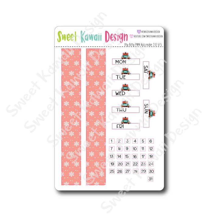 Kawaii Plan With Me - Nutcracker ITTY BITTY