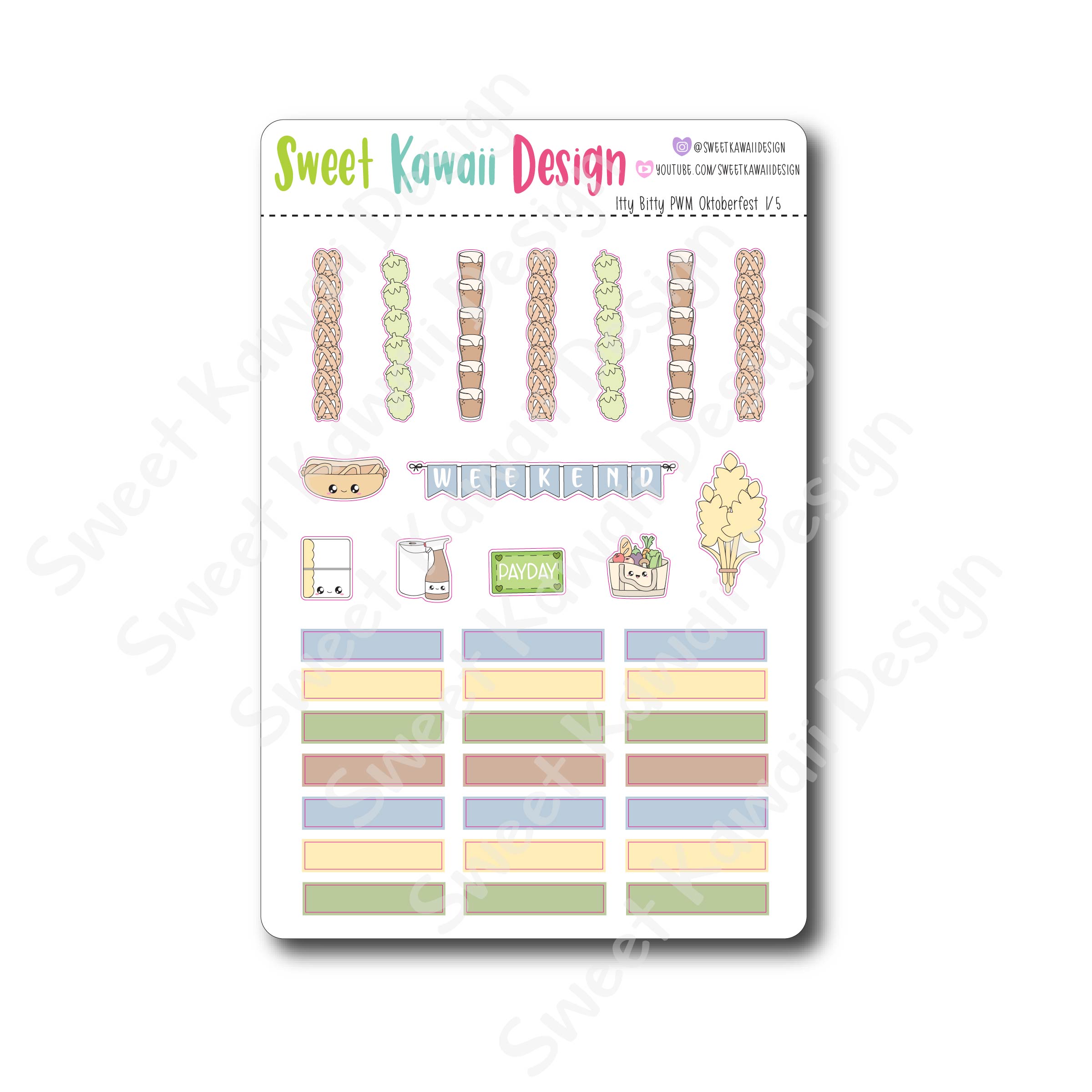 Weekly Kit  - Oktoberfest ITTY BITTY