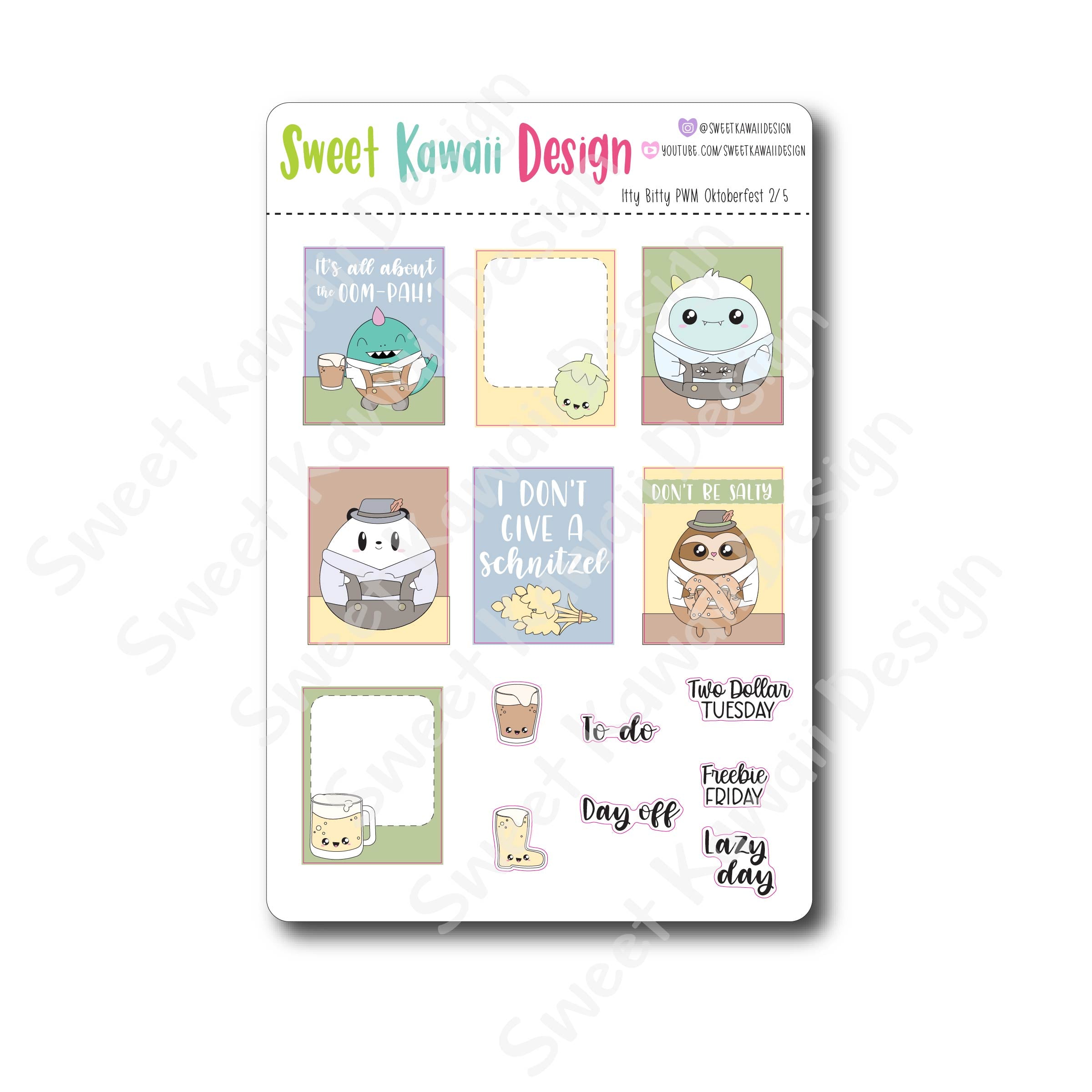 Weekly Kit  - Oktoberfest ITTY BITTY