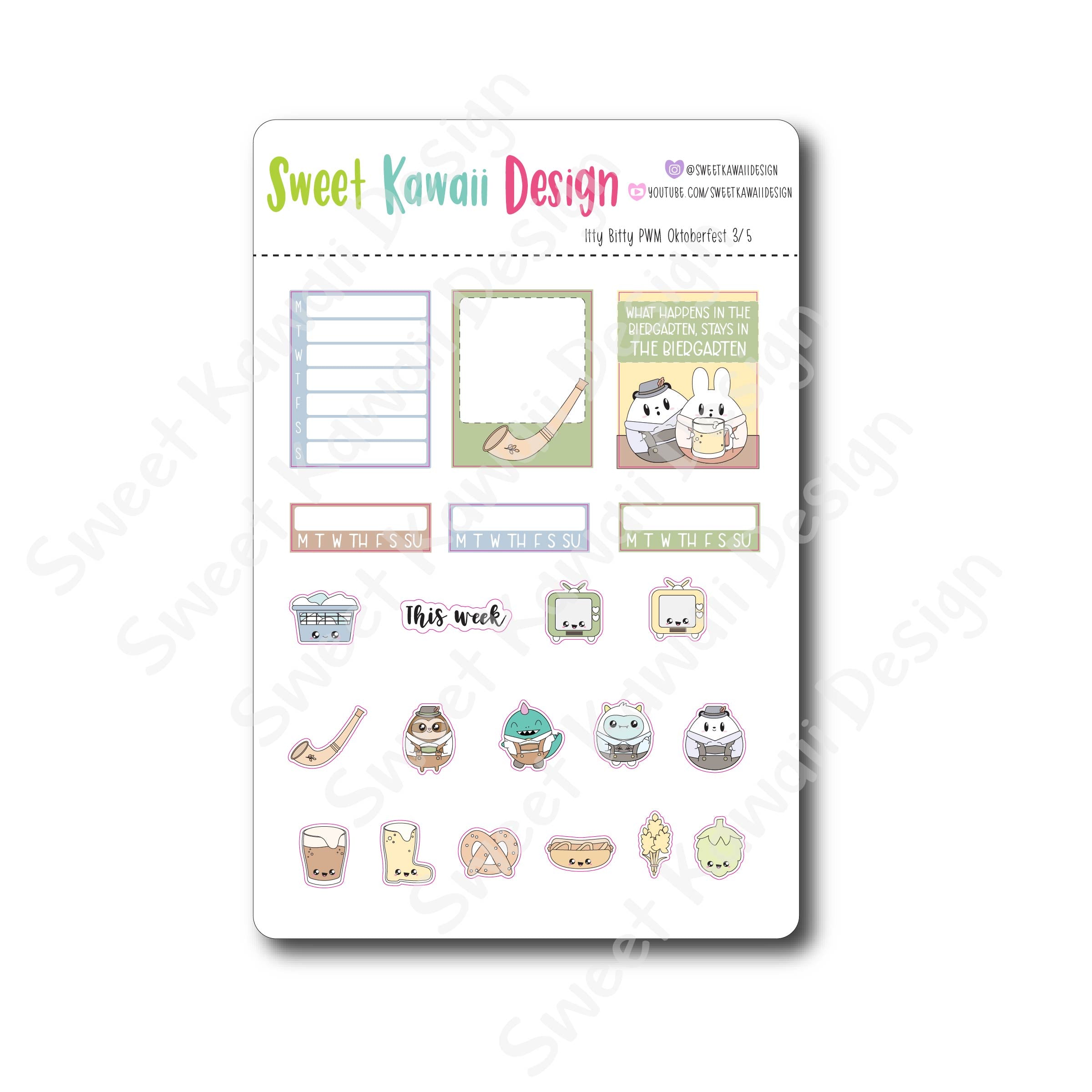Weekly Kit  - Oktoberfest ITTY BITTY