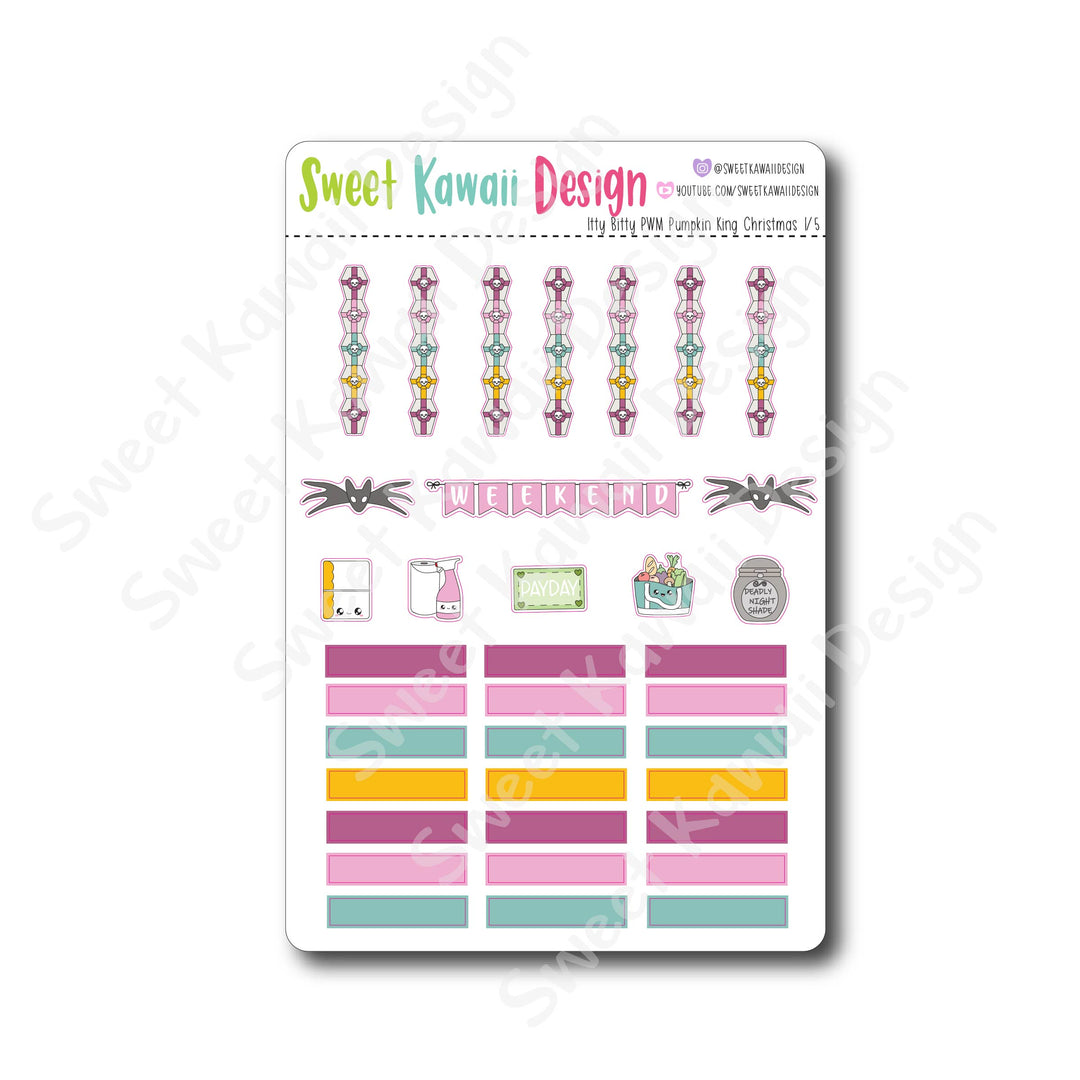Weekly Kit  - Pumpkin King Christmas ITTY BITTY