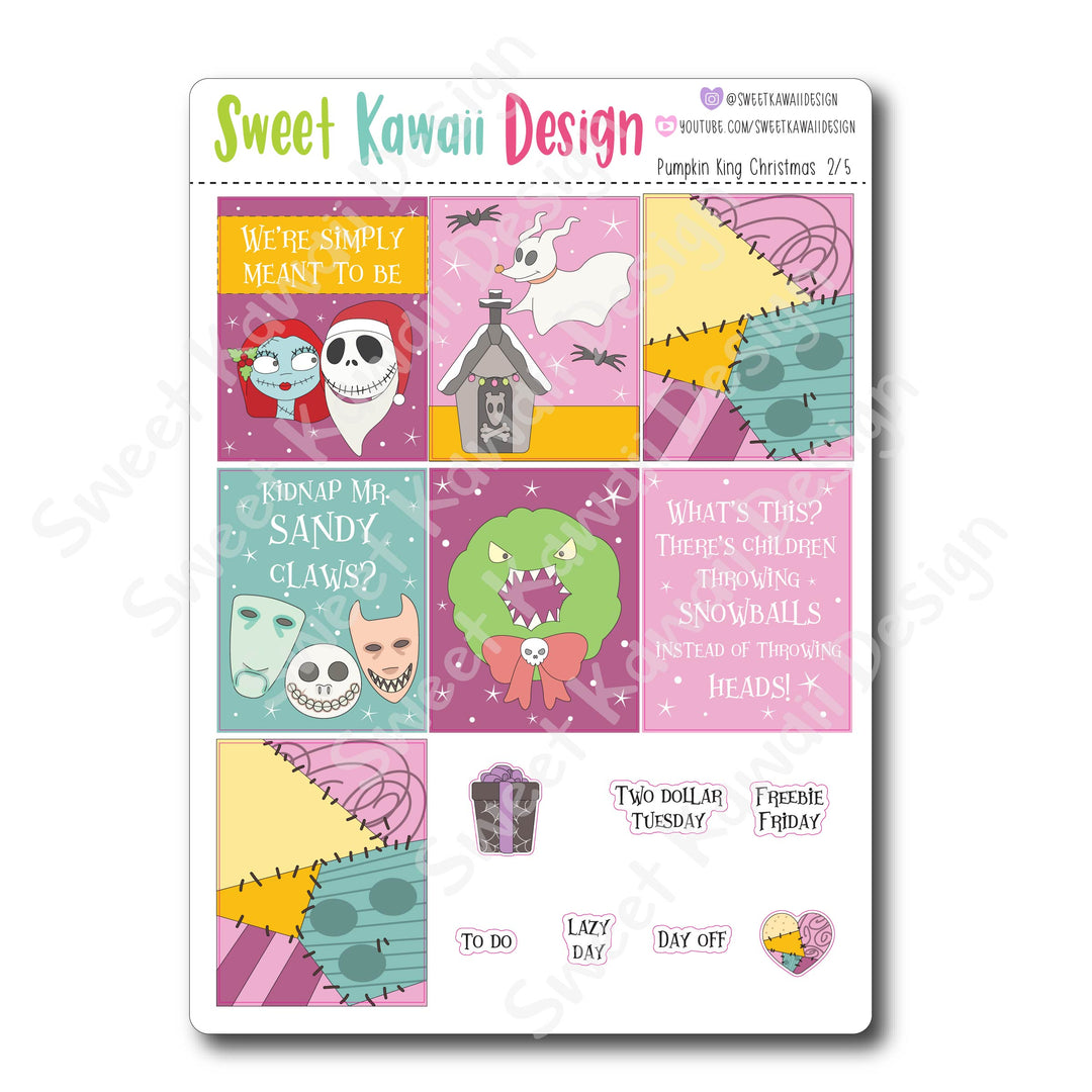 Weekly Kit  - Pumpkin King Christmas HORIZONTAL