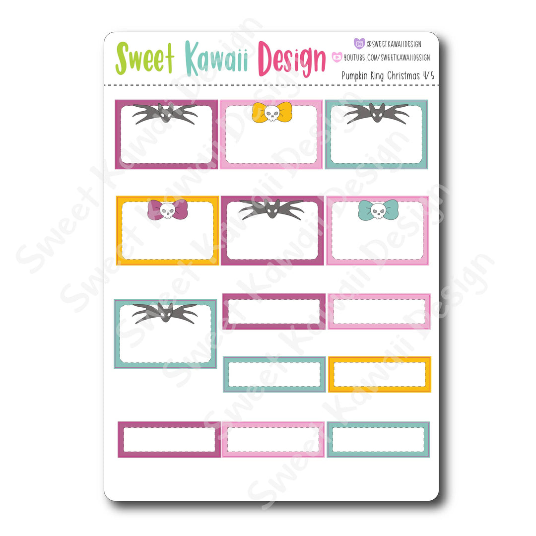 Weekly Kit  - Pumpkin King Christmas HORIZONTAL