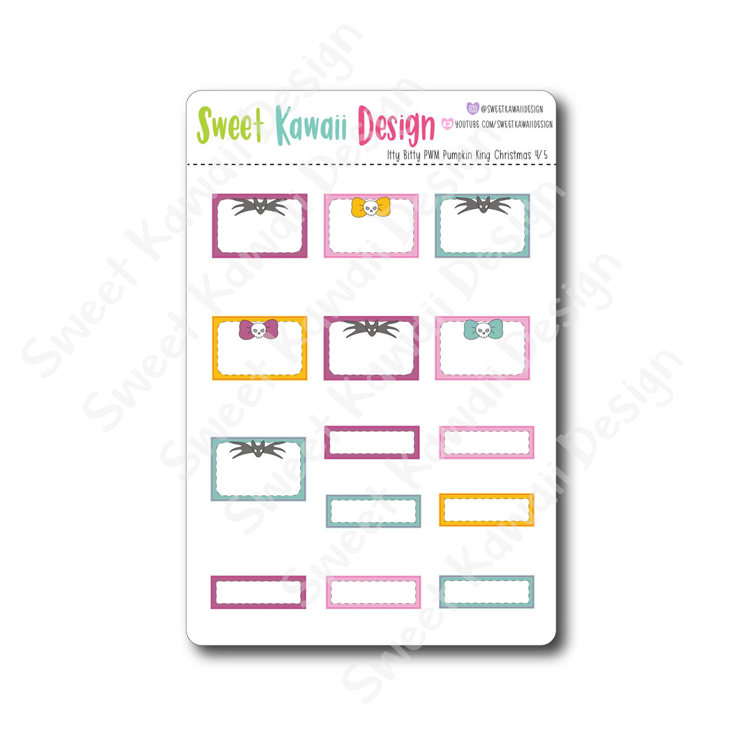 Weekly Kit  - Pumpkin King Christmas ITTY BITTY