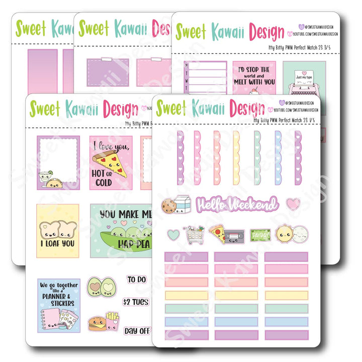 Weekly Kit  - Perfect Match 23 ITTY BITTY