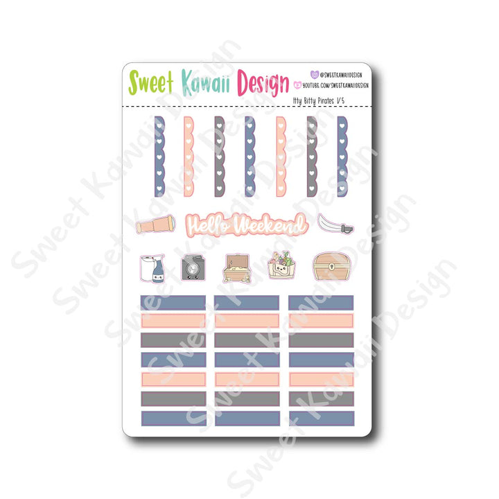 Weekly Kit  - Pirates ITTY BITTY