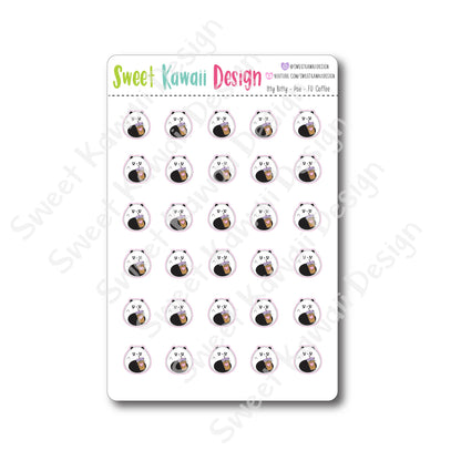 Kawaii Poe Stickers - FU Coffee