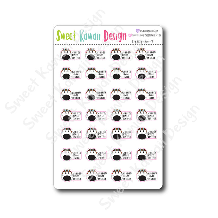 Kawaii Poe Stickers - WTF