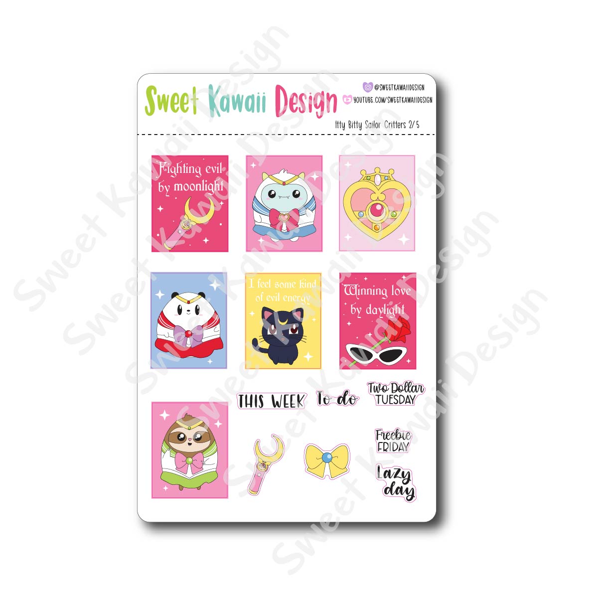 Weekly Kit  - Sailor Critters ITTY BITTY
