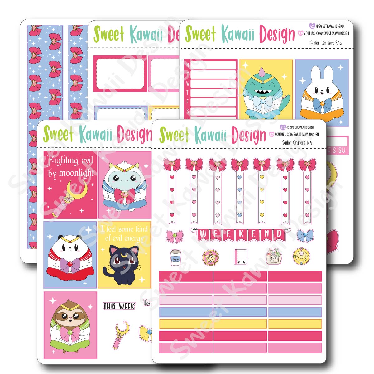 Weekly Kit  - Sailor Critters