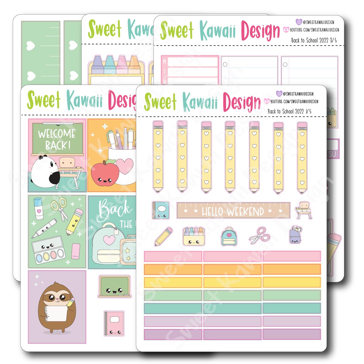 Weekly Kit  - Back to School 22 HORIZONTAL