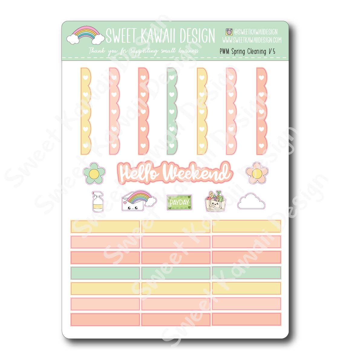 Weekly Kit  - Spring Cleaning HORIZONTAL