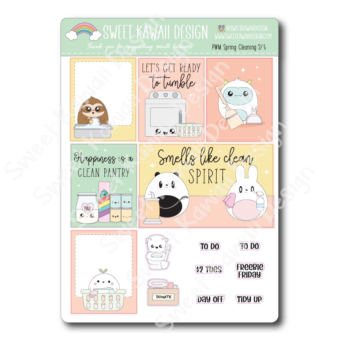 Weekly Kit  - Spring Cleaning HORIZONTAL