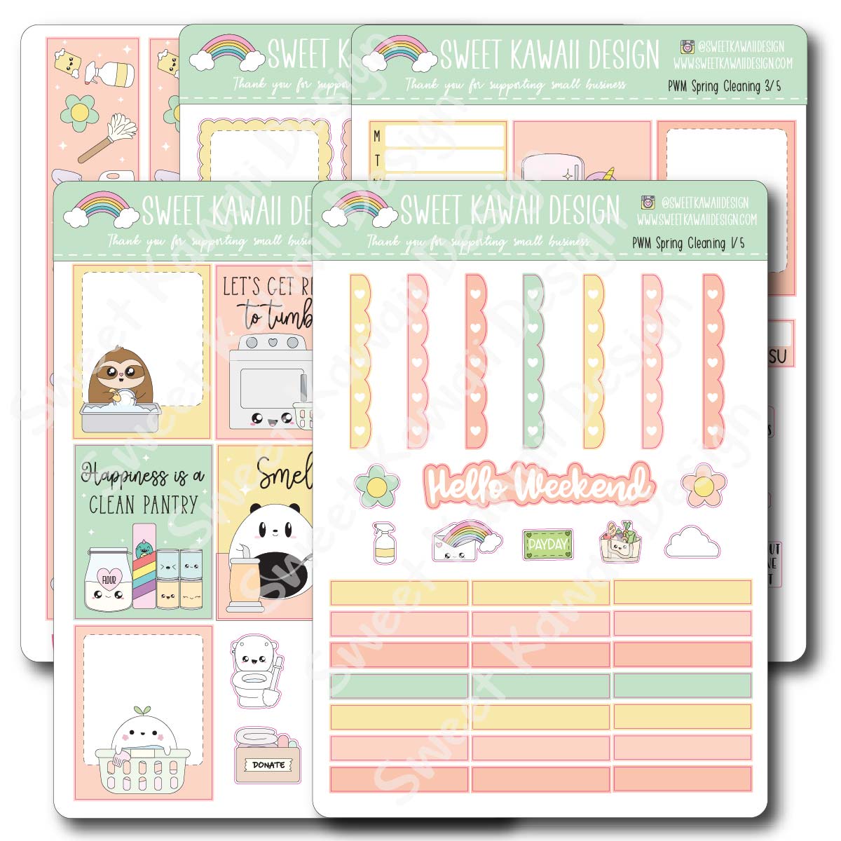 Weekly Kit  - Spring Cleaning HORIZONTAL
