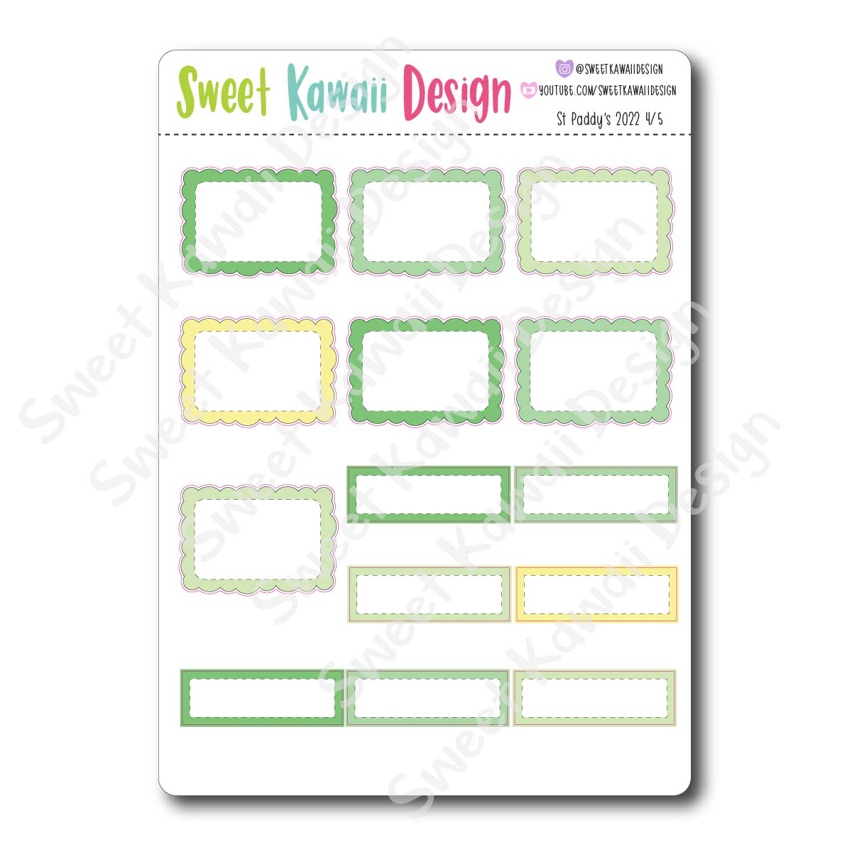 Weekly Kit  - St. Paddy's