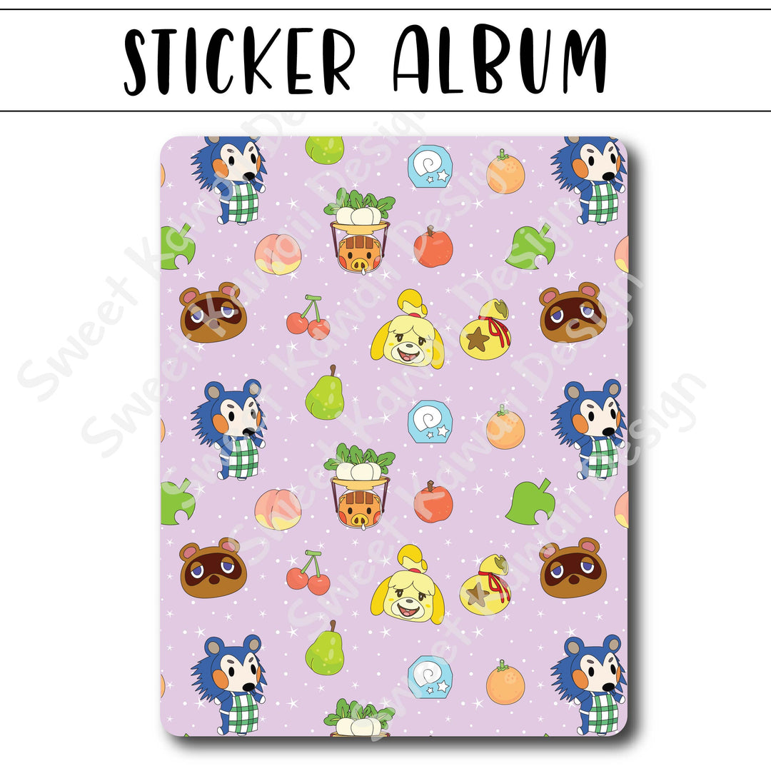 SKD Sticker Album - Nook- Size Options Available