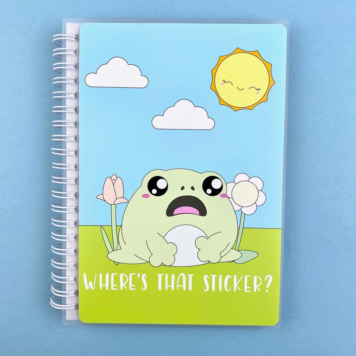 SKD 5x7 Reusable Sticker Book - Froggy