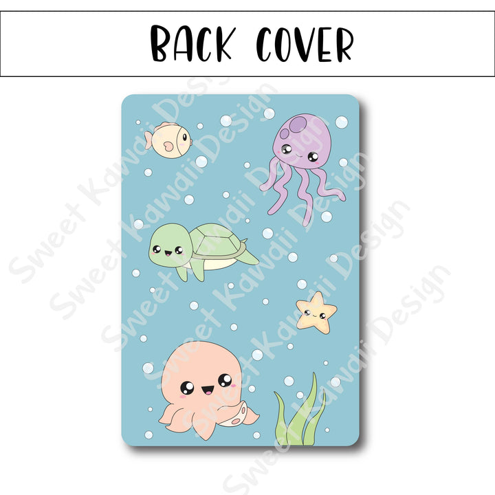 SKD 5x7 Reusable Sticker Book - Keep Swimming