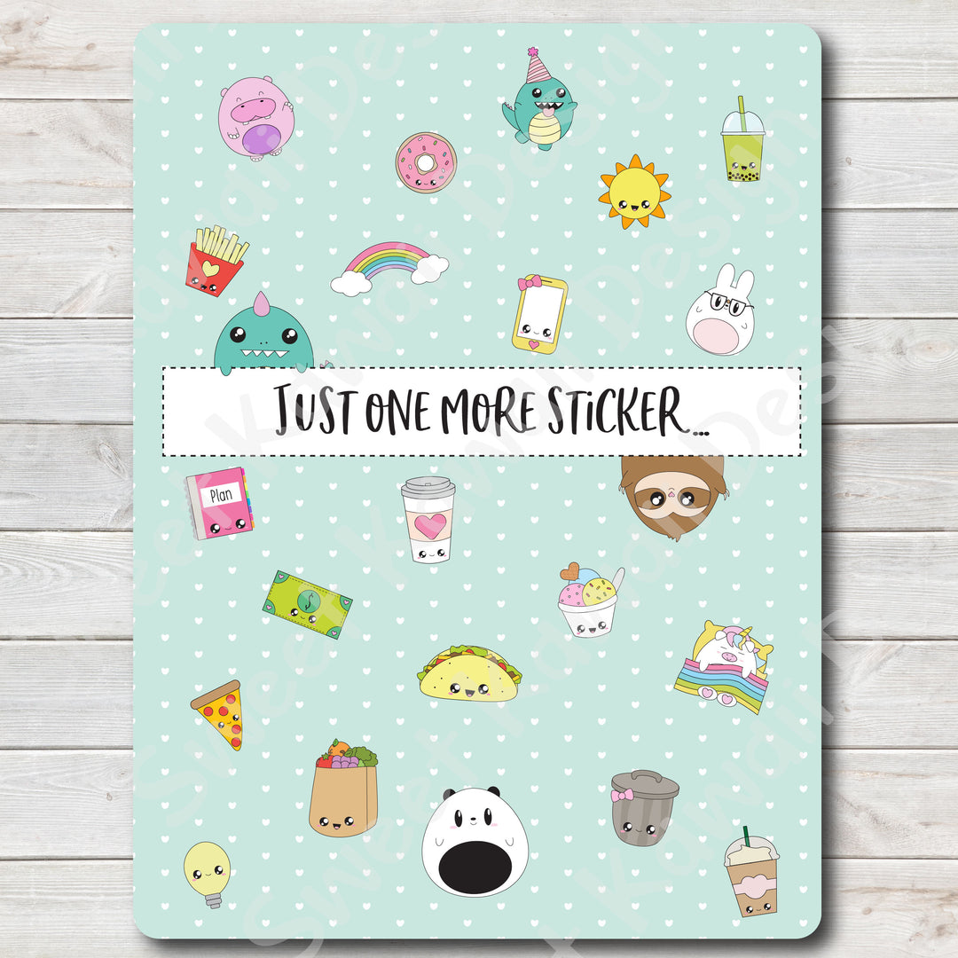 SKD 5x7 Sticker Album - Just One More Sticker