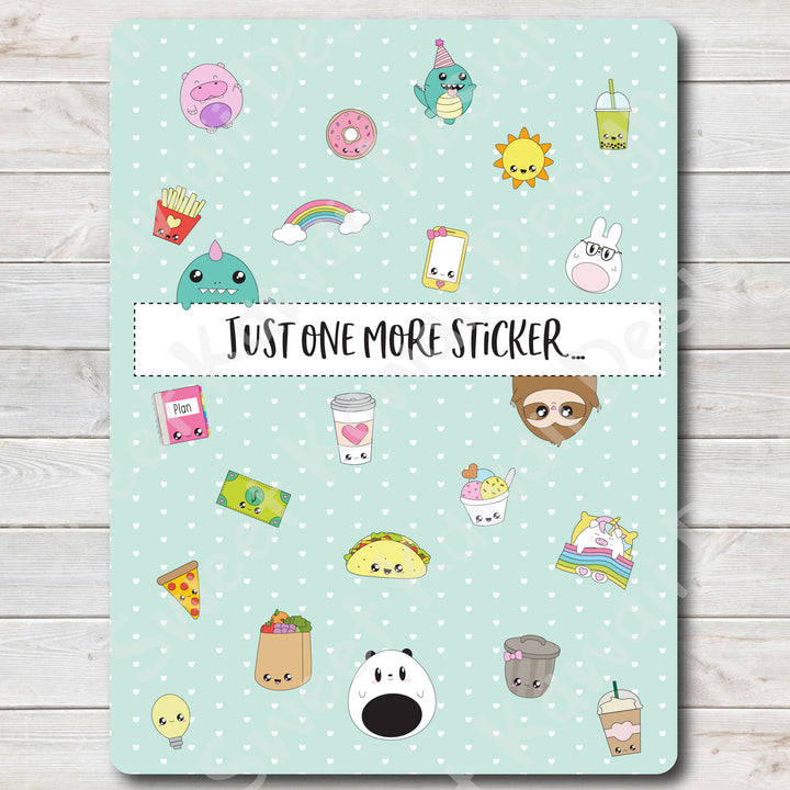 SKD 5x7 Sticker Album - Just One More Sticker
