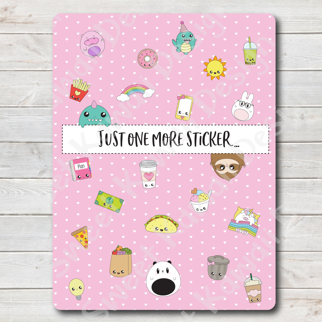 SKD 5x7 Sticker Album - Just One More Sticker