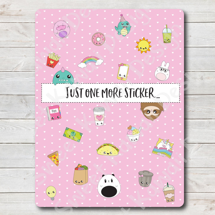 SKD 5x7 Sticker Album - Just One More Sticker