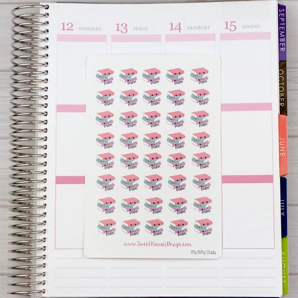 Kawaii Study Stickers
