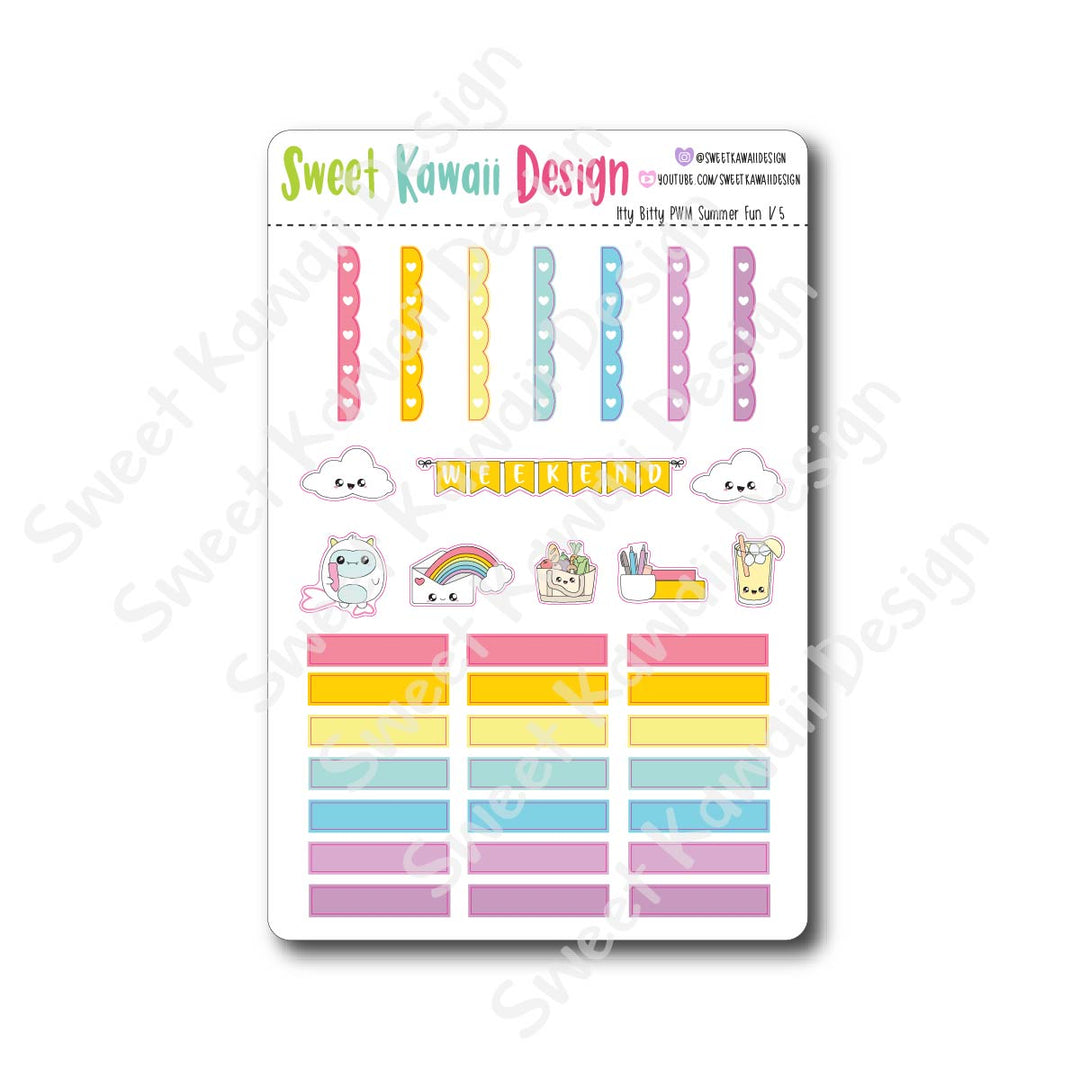 Weekly Kit  - Summer Fun ITTY BITTY