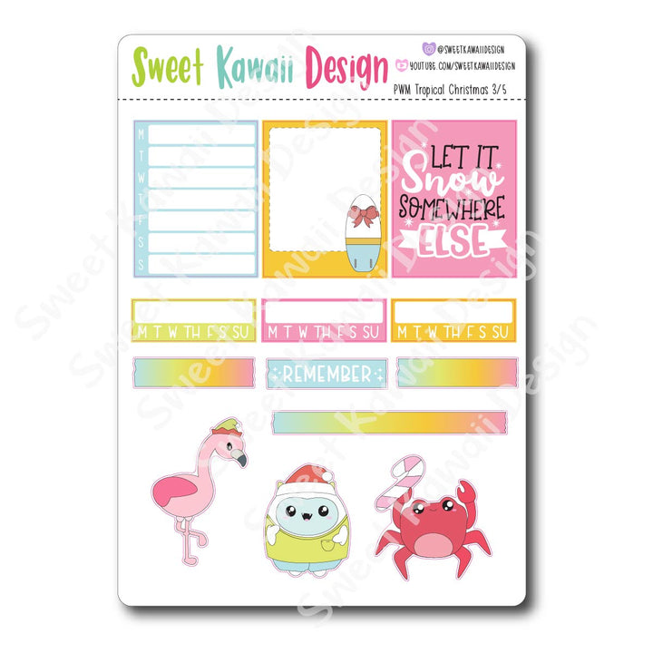 Weekly Kit  - Tropical Christmas