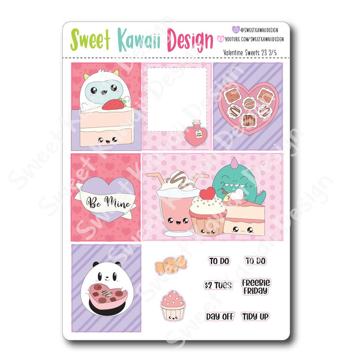 Weekly Kit  - Valentine Sweets HORIZONTAL