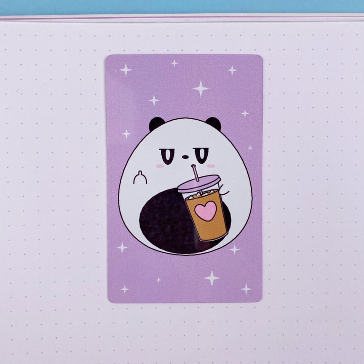 Metal Washi Card - Moody Poe