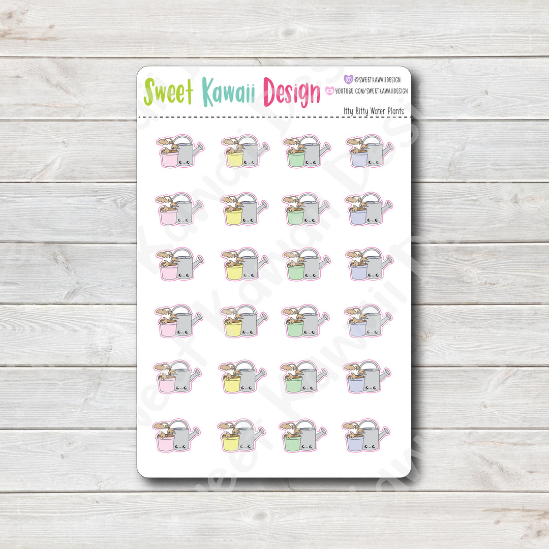 Kawaii Water Plants Stickers