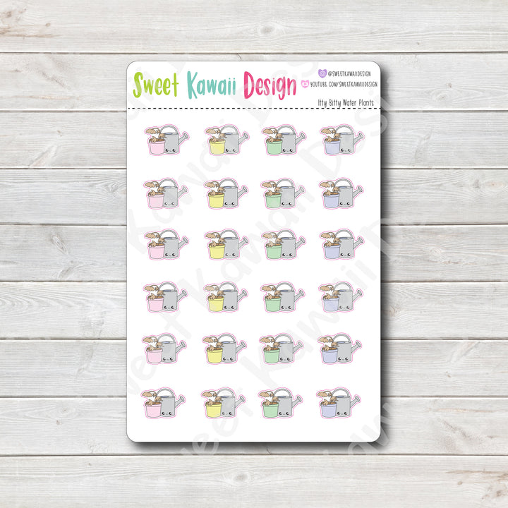 Kawaii Water Plants Stickers