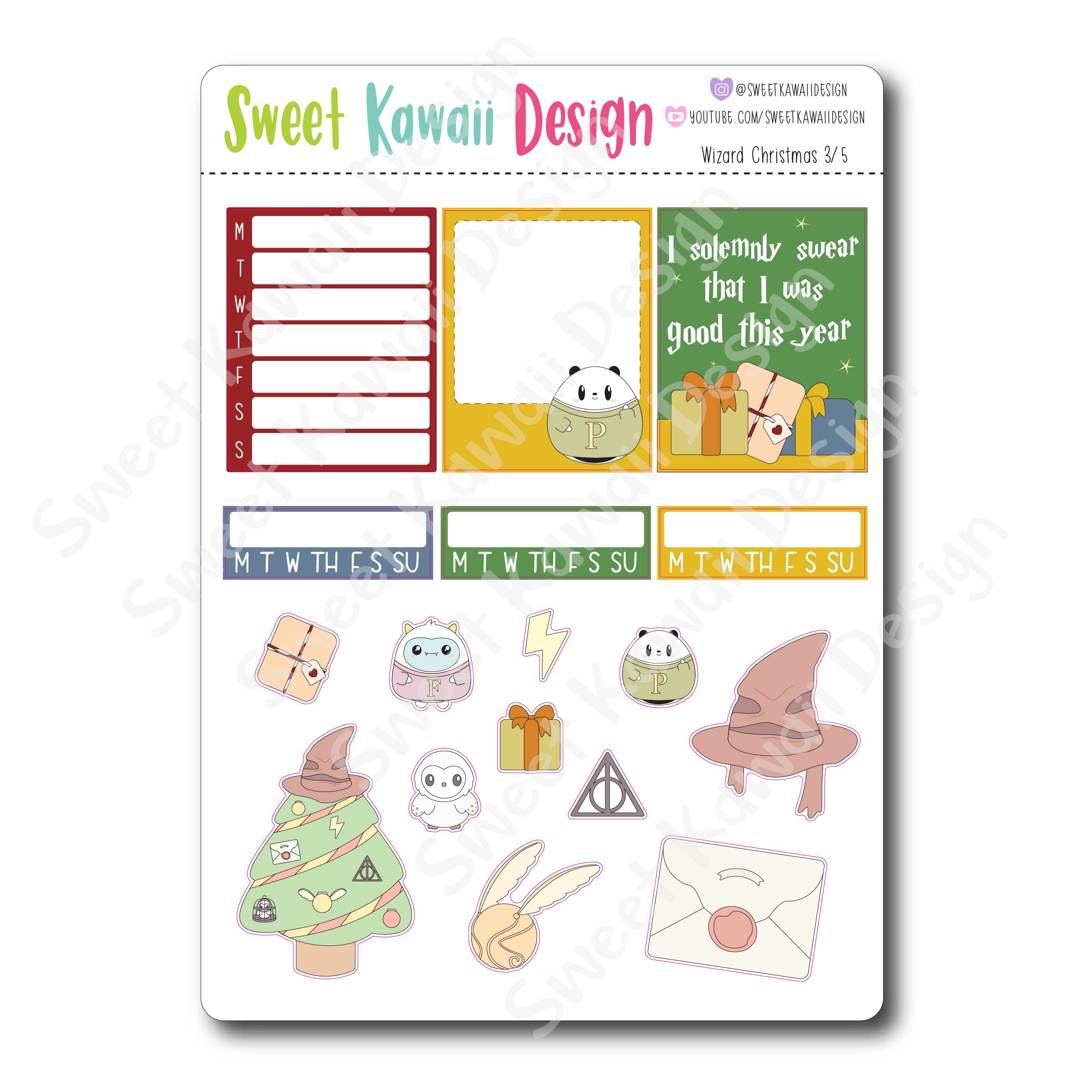 Weekly Kit  - Wizard Christmas