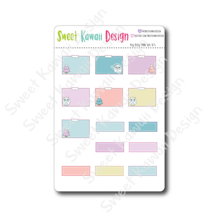 Weekly Kit  - Yeti ITTY BITTY