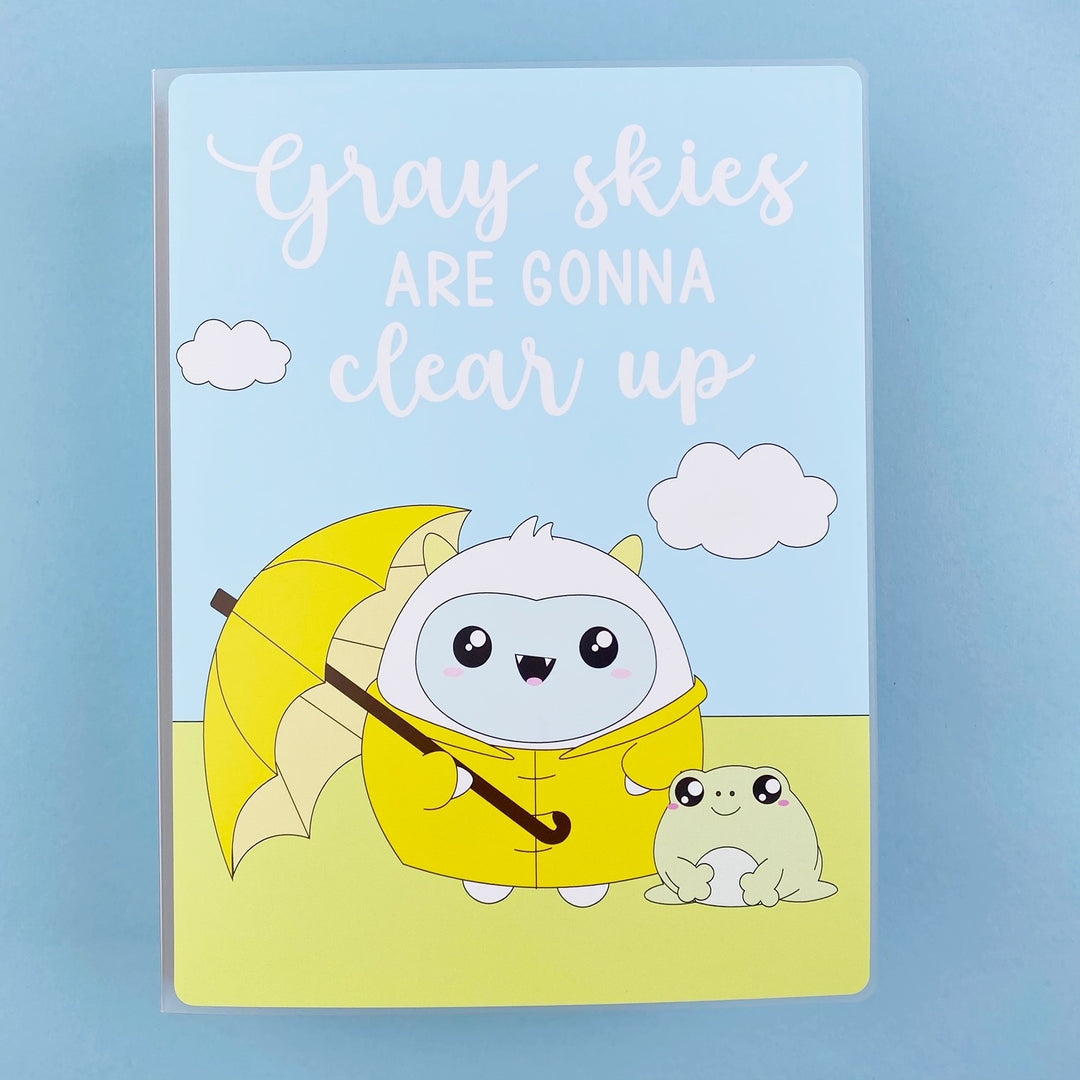 SKD 5x7 Sticker Album - Gray Skies