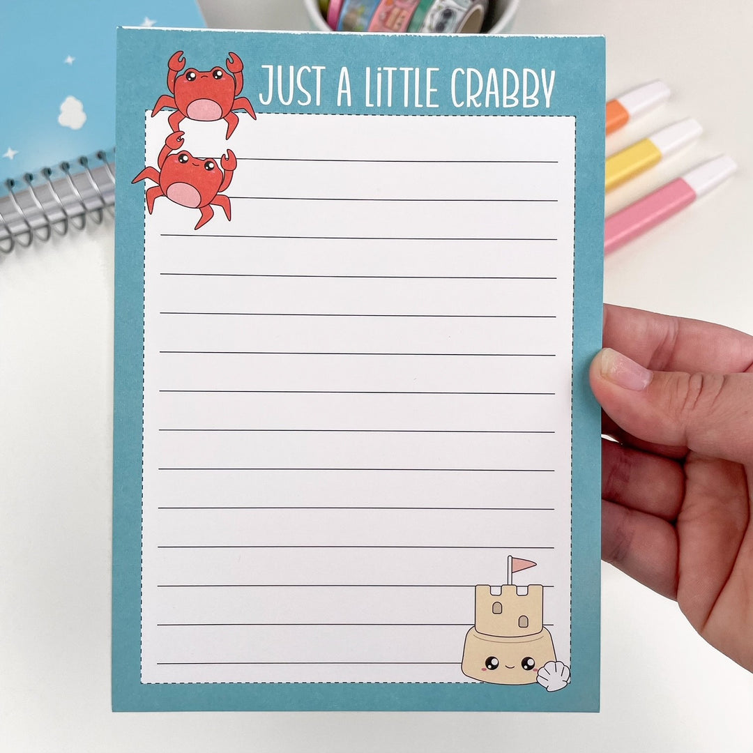 Notepad - Crabby Crab