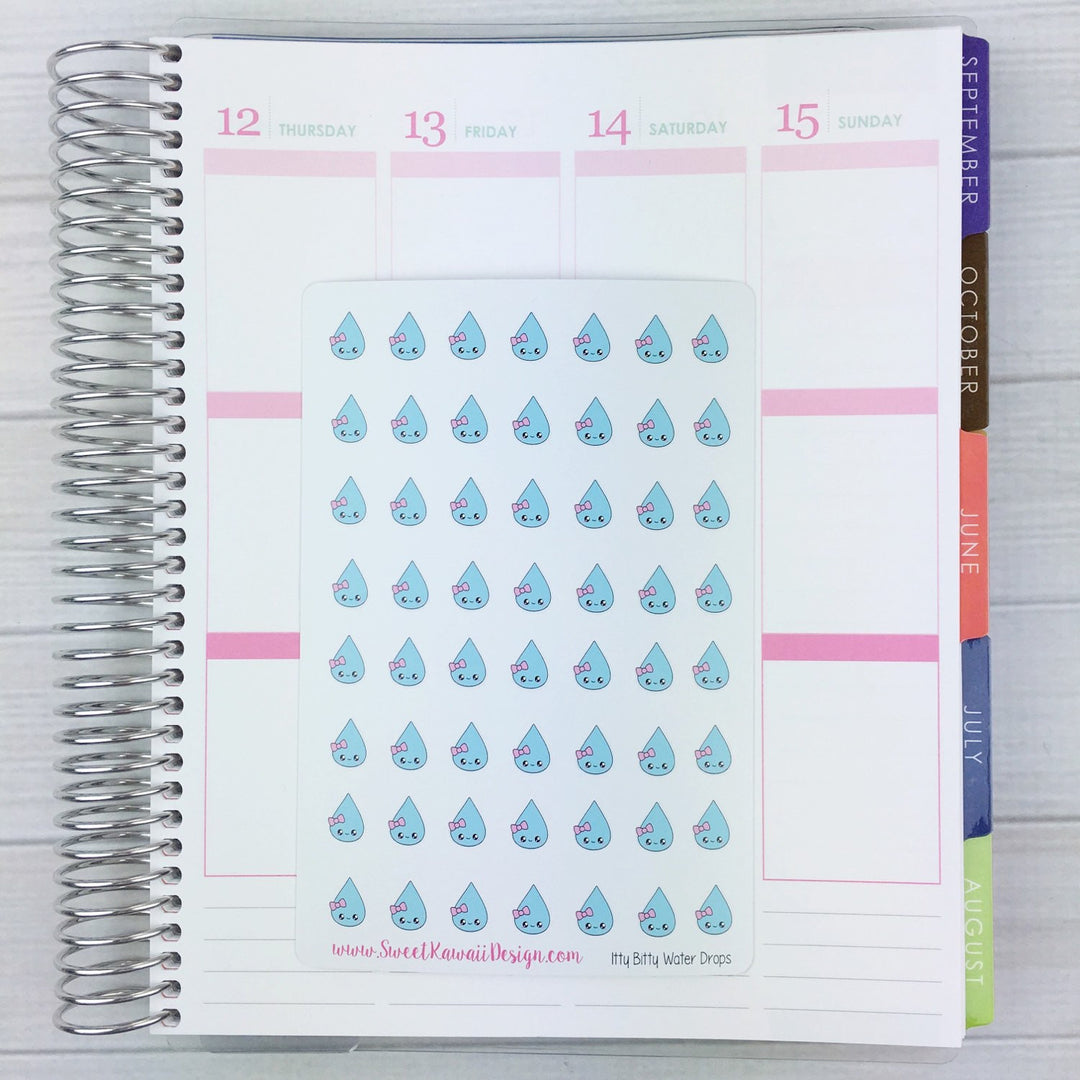 Itty Bitty Kawaii Water Drops