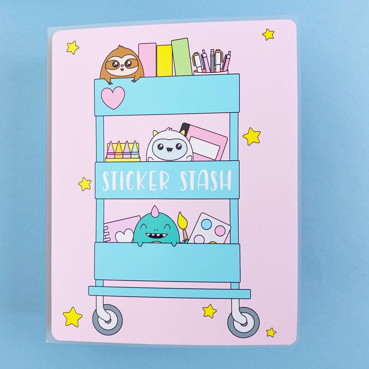 5x7 SKD Sticker Album - Stationery Cart