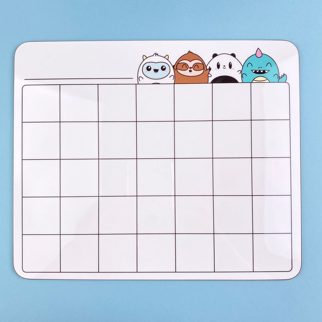 Dry Erase Board - Critters - Monthly OV