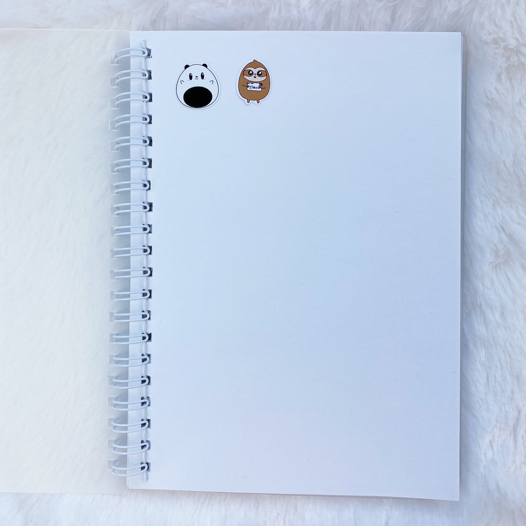 SKD 5x7 Reusable Sticker Book - Keep Swimming
