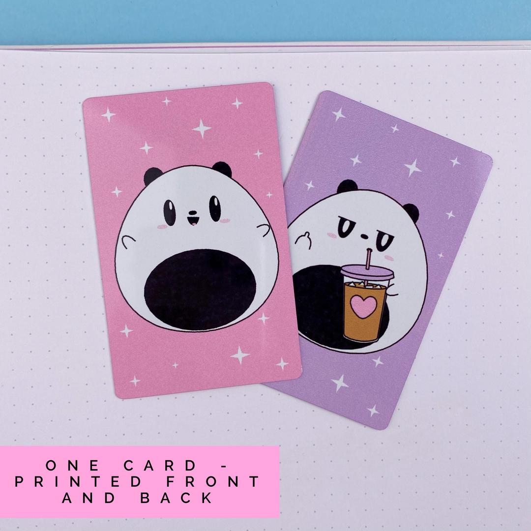 Metal Washi Card - Moody Poe